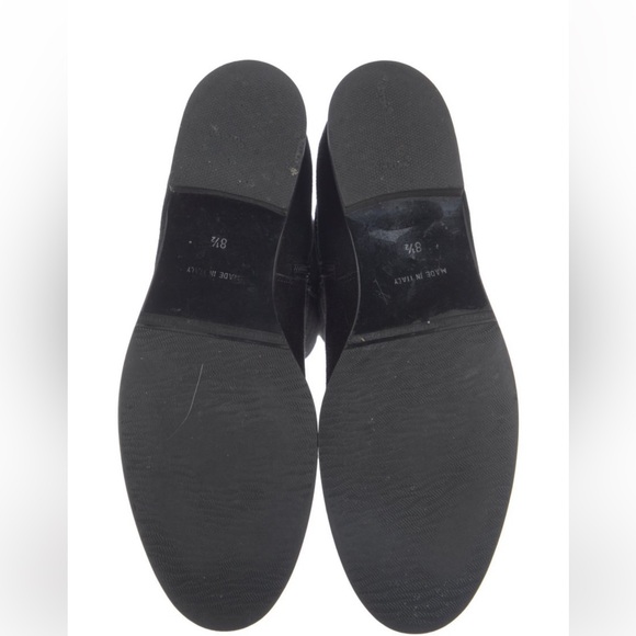 Aquatalia Black Suede Riding Boots - Picture 4 of 5